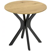 Homestar Jedilna miza 78x78x75 cm naravni les