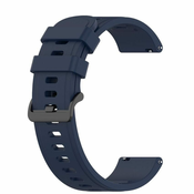 BStrap Huawei Watch GT2 42mm Silicone v3 pašček, Dark Blue