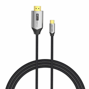 Vention USB-C to HDMI Cable 1.5m CRBBG (Black)