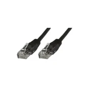 Microconnect UTP6004S 0.4m Cat6 U/UTP (UTP) Black networking cable