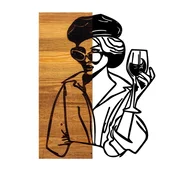 Wallity 899SKL2206 Zidna dekoracija Woman 2, 39x50cm