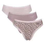 Sloggi   GO Crush High leg PACK DE 3  Rožnata