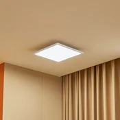 Lindby LED plošča Lamin, bela, 40 cm, CCT, z možnostjo zatemnitve, daljinski - Dnevna soba/jedilnica - Sodobni - Kovina