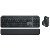 Logitech mx keys s bežIcna tastatura + miš combo graphite us