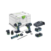 FESTOOL TID 18 5.0/4.0 set TPC 18/4 Set akumulatorskega orodja