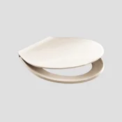 56 A06 04 0099: WC deska SANIT CITY, Termoplast, kovinski tečaji, bahamabeige