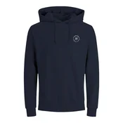 JACK & JONES Majica Jaxon, modra, siva