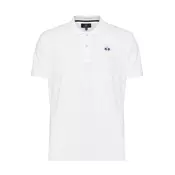 La Martina Polo majica BPMP01 PK031 Bela Regular Fit