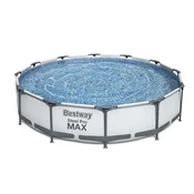 BESTWAY Bazen za dvorište 305x76cm Max sa celicnim ramom sivi