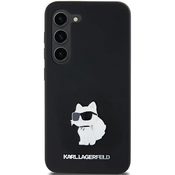 Karl Lagerfeld KLHCSA55SMHCNPK A55 A556 black hardcase Silicone Choupette Metal Pin (KLHCSA55SMHCNPK)
