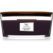 Woodwick Čoln z dišečimi svečami Spicy Blackberry 453 g