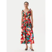 Morgan Poletna obleka 251-RBY.F Pisana Straight Fit