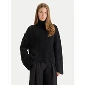 TWINSET Golf 252TT3424 Črna Relaxed Fit