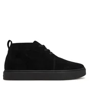 Gležnjarji Calvin Klein Hybrid Clean Mid Lace Up Su HM0HM02254 Črna