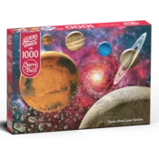 Cherry Pazzi Puzzle Vesolje nad luninim obzorjem 1000 kosov