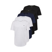 JACK & JONES Majica JPRBLABRODY, modra, črna, bela