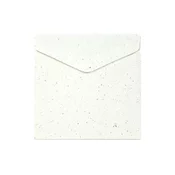 Okrasne kuverte Terazzo, 16x16cm, 120 g, bele, 10 kosov