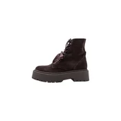 STEVE MADDEN Gležnarji z vezalkami Skylar čokolada