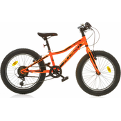 DINO Bikes - Otroško kolo 20 420UP-26 - AURELIA plus oranžno z menjalniki