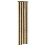 vidaXL vidaXL Zaslon proti insektom Chenille Temno rjava in bež 56 x 200 cm, (5000298216)