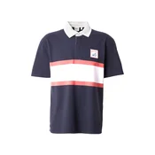 Pepe Jeans Majica Max temno modra / svetlo rdeča / bela
