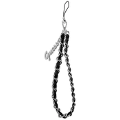 Guess pendant GUSTSASSK Phone Strap black Chain Metal Logo Charm (GUSTSASSK)