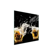 shumee Steklena zaščita za kuhalno ploščo 50x52 Pivo