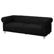 VISKAFORS Sofa trosed, Lejde boja antracita/breza