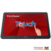 Viewsonic Zaslon na dodir 61 cm (24 ") Viewsonic TD2430 1920 x 1080 piksel 16:9 25 ms USB 3.0, VGA, HDMI™, DisplayPort MVA LED