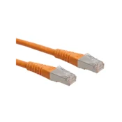 ROLINE S/FTP (PiMF) Patch Cord, Cat.6, orange 15 m