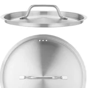 Hendi Pokrov lonca Profi Line, jeklo, premer 240 mm