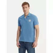 Napapijri Polo majica E-Clanis NP0A4ID3 Modra Regular Fit