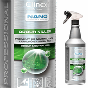 NEW Osvežilec zraka za nevtralizacijo neprijetnih vonjav CLINEX Nano Protect Silver Odour Killer - Zeleni čaj 1L
