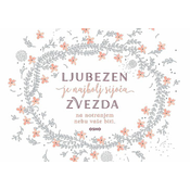 Razglednica Ljubezen je najbolj sijoča zvezda