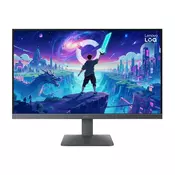 LENOVO LOQ 27-10, 27-palčni FHD (1920x1080) IPS, 16:9, 200 Hz, svetlost 300 cd/m2, odzivni čas 0,5 ms, 2x HDMI 2.1, 1x DisplayPort 1.4, 99 % sRGB, črna, 3-letna garancija