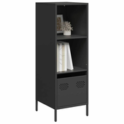 Visoka komoda crna 35x39x103,5 cm od celika