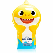 Air Val Baby Shark nežni gel za prhanje in šampon za otroke 400 ml
