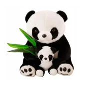 shumee Panda z dojenčkom - 30 cm