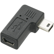 Renkforce Renkforce USB 2.0 adapter [1x moški konektor USB 2.0 tipa mini B - 1x ženski konektor USB 2.0 tipa mini B], (20428730)