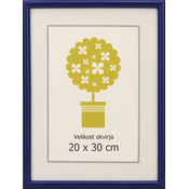Karako Foto okvir 20x30 cm, plastika, stenski, 95 moder
