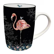 LONČEK IZ PORCELANA, FLAMINGO