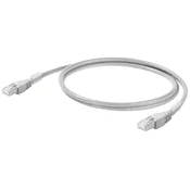Weidmüller Weidmüller 2661950080 RJ45 omrežni kabel\, Patch kabel CAT 6a S/FTP 0.80 m siva 1 kos, (20419907)