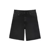 Pull&Bear Kavbojke  črn denim