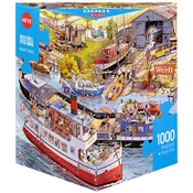 Heye - Puzzle Göbel & Knorr: Ladjedelnica - 1 000 kosov