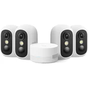 Eufy solarna kamera eufyCam C35 x4 + HomeBase Mini, E8110425