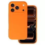Silikonski ovitek za Samsung Galaxy A37 - mat liquid oranžen