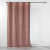 Rožnata žametna zavesa 140x260 cm Velouriane – douceur dintérieur