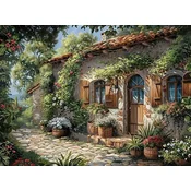 Norimpex - Puzzle Diamantova slika: Udobna koča 30x40cm - 1 - 39 kosov