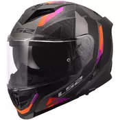 LS2 FF818 Storm III Sports integralna motociklistička kaciga mat ljubičasta