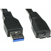Kabel USB tip A-MUSB tip micro-B-M - USB3.0 za ext. hard disk 0.8m - ROLINE